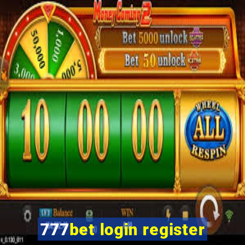 777bet login register